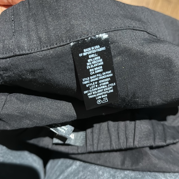 Theory black pants size 8 - Picture 5 of 5